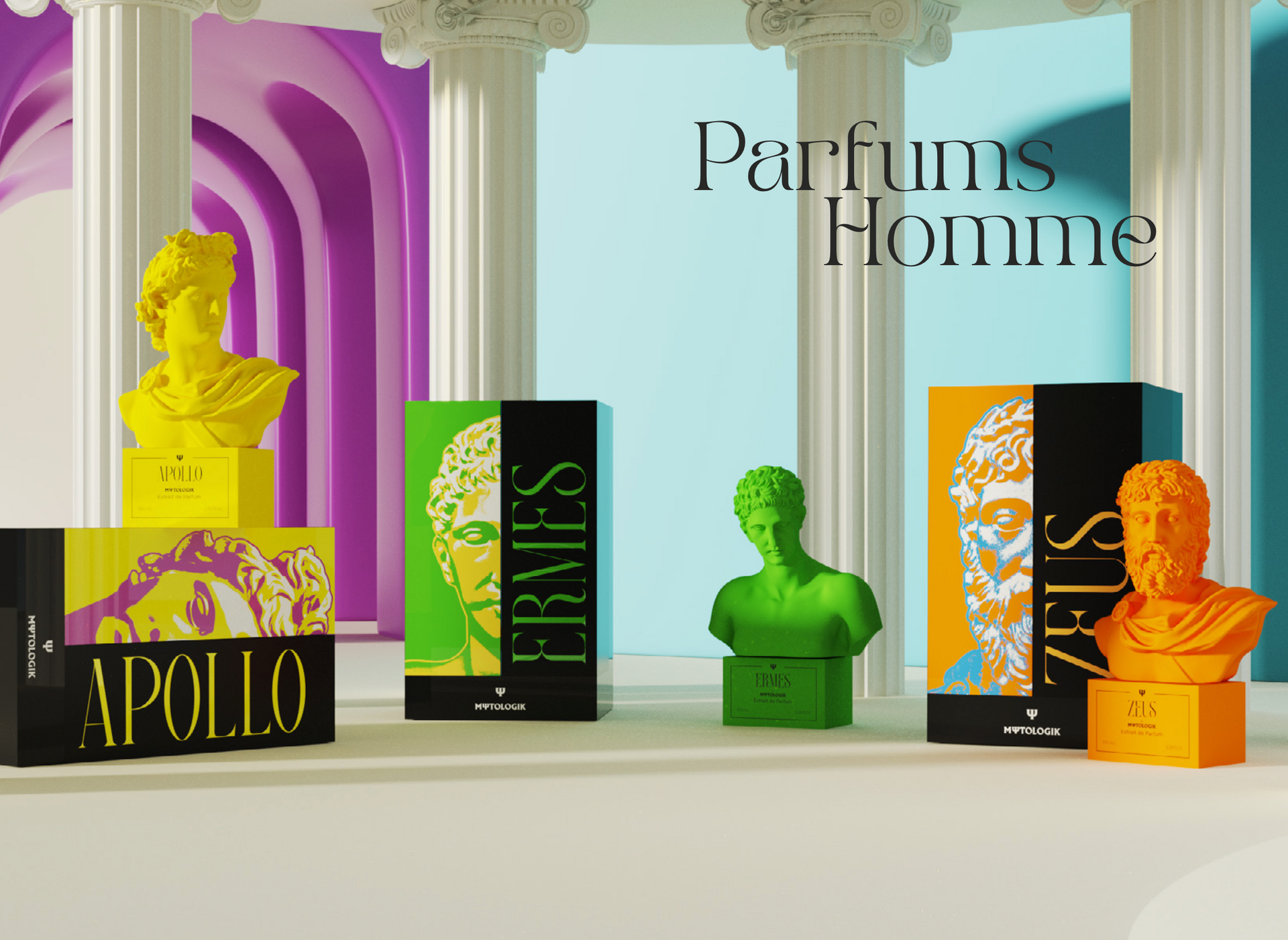 MYTOLOGIK - Les 7 parfums-sculptures