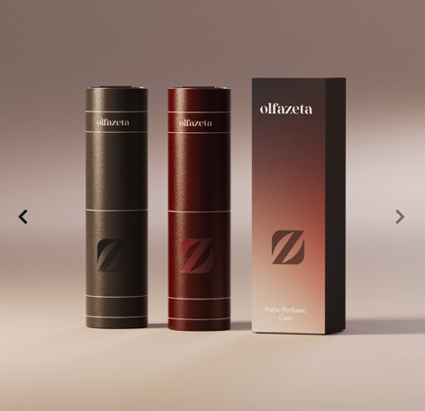 Étui à parfum de poche "Timeless" noir