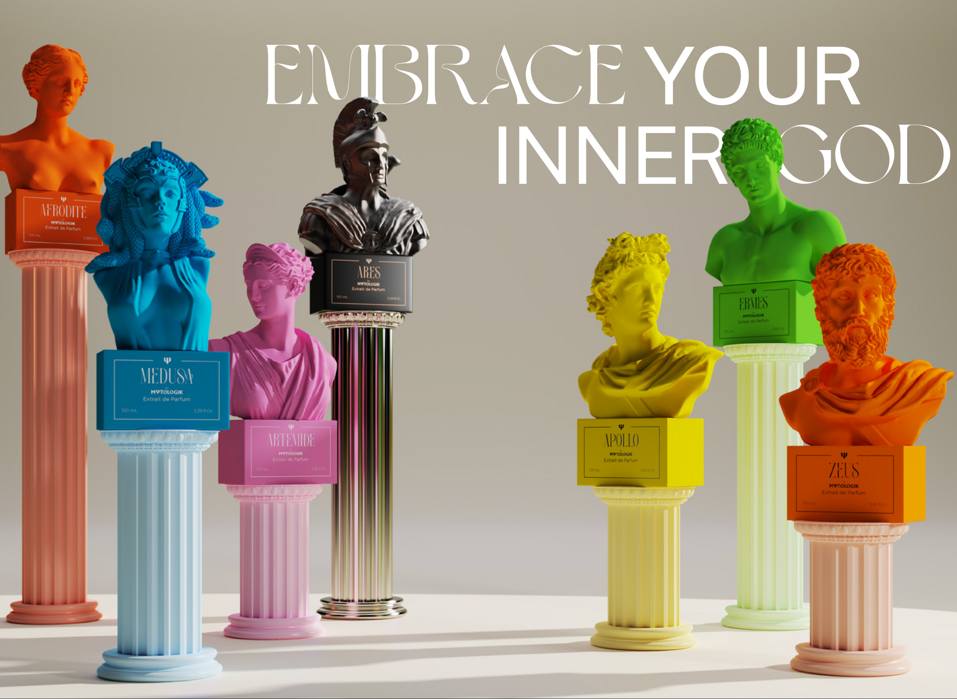 MYTOLOGIK - Les 7 parfums-sculptures