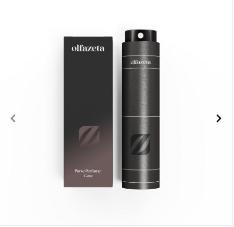 Étui à parfum de poche "Timeless" noir